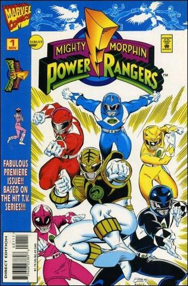 Saban's Mighty Morphin Power Rangers cover — © Marvel Comics
