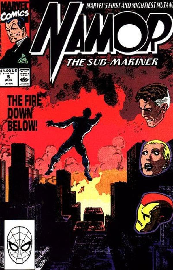 Namor, the Sub-Mariner #5 cover