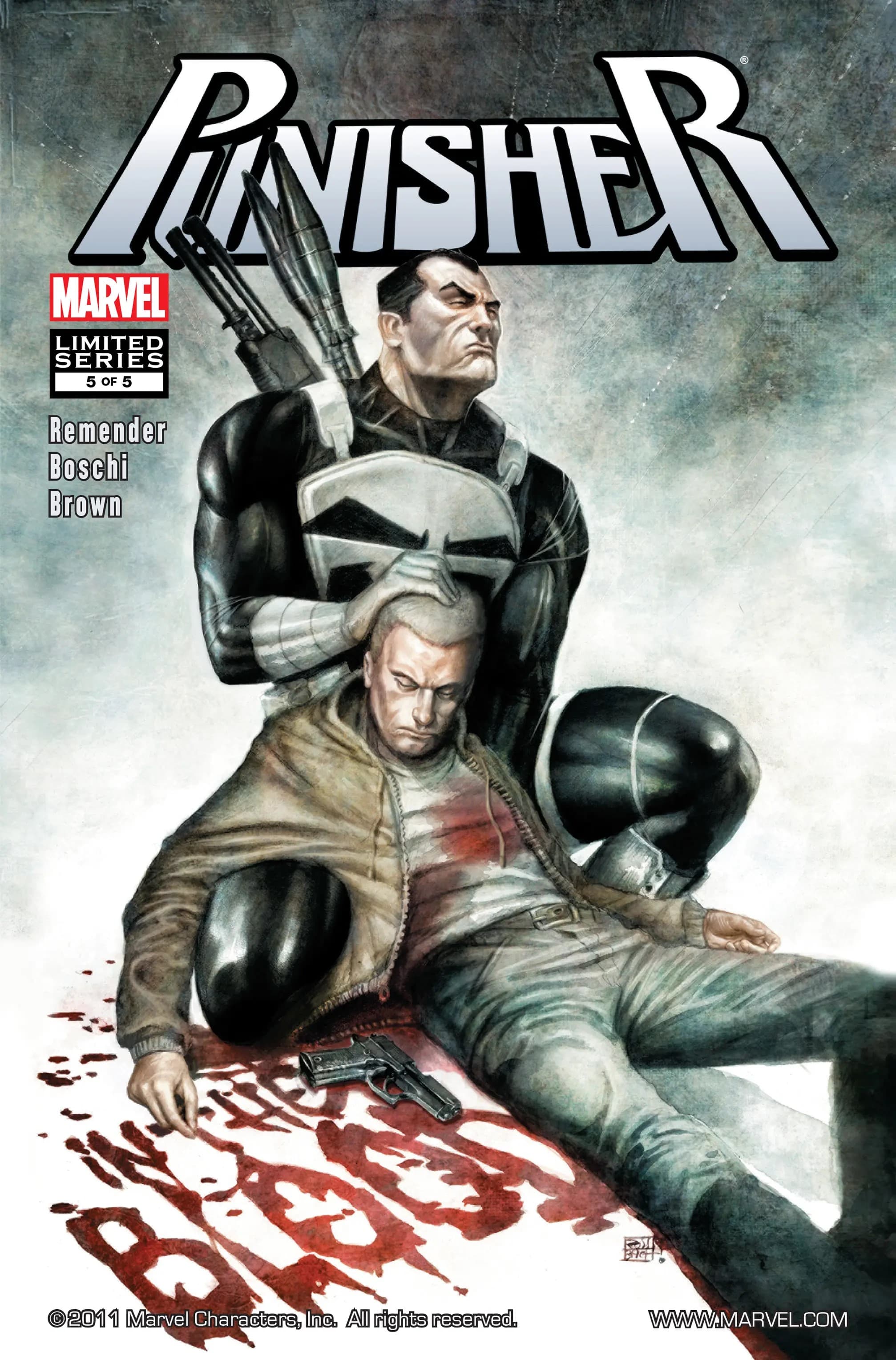 Punisher: In the Blood #5 cover