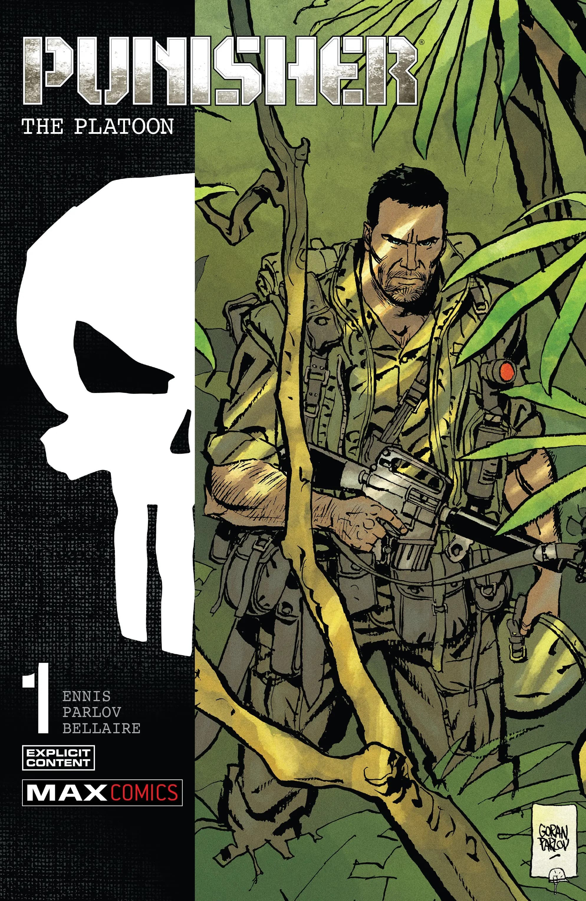Punisher: The Platoon #1 cover