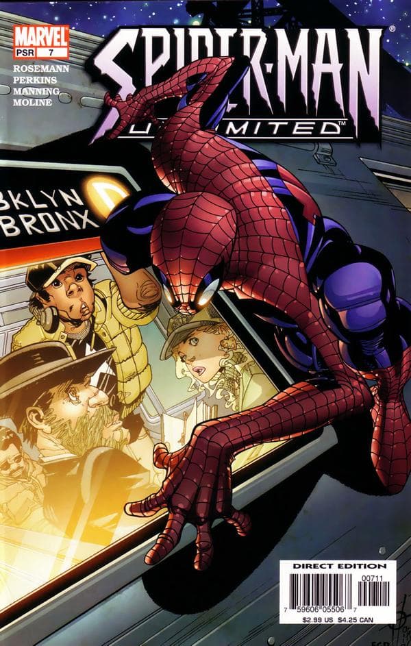 Spider-Man Unlimited #7 cover