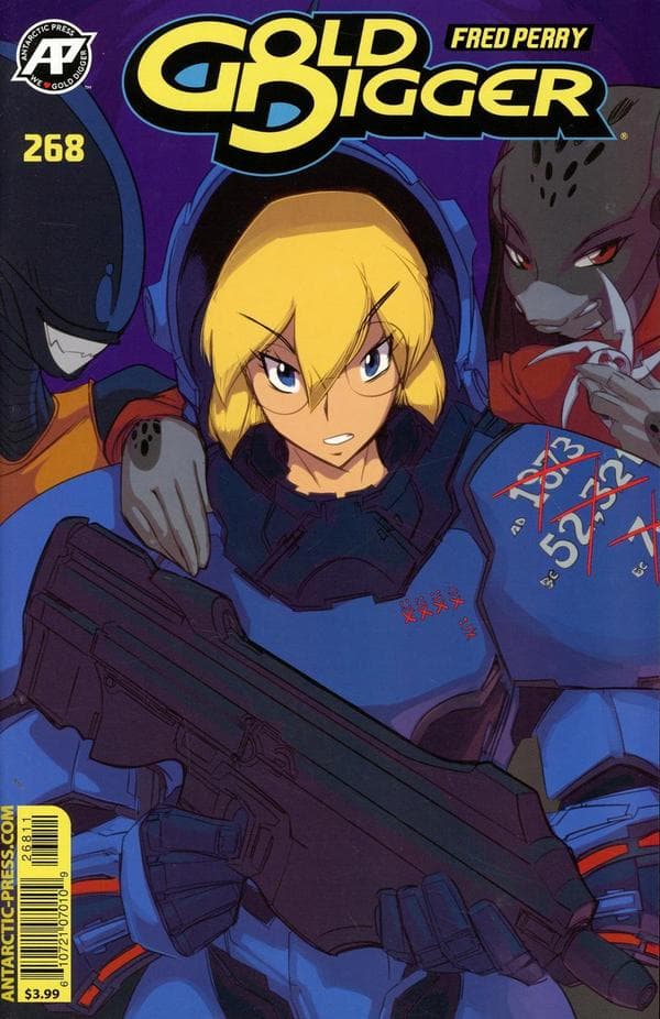 Gold Digger #268 cover