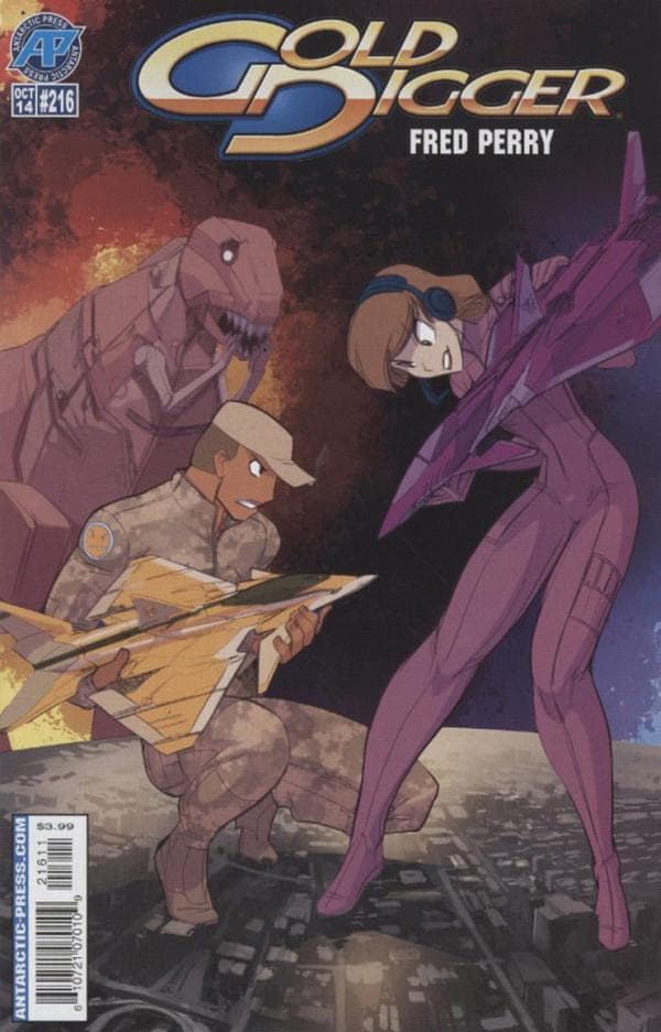 Gold Digger #216 cover