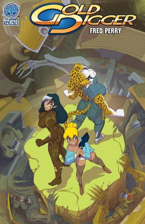 Gold Digger #210 cover
