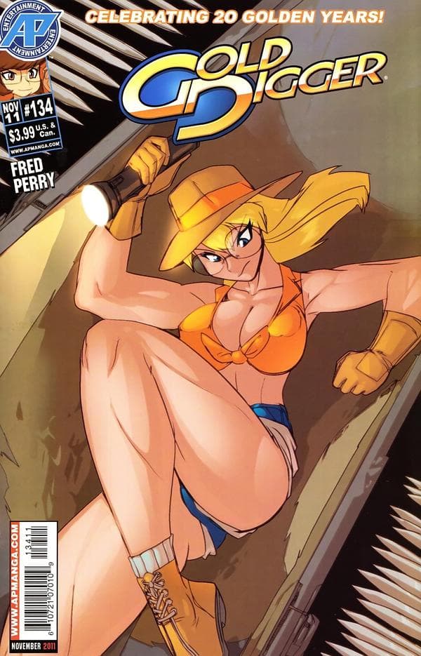 Gold Digger #134 cover