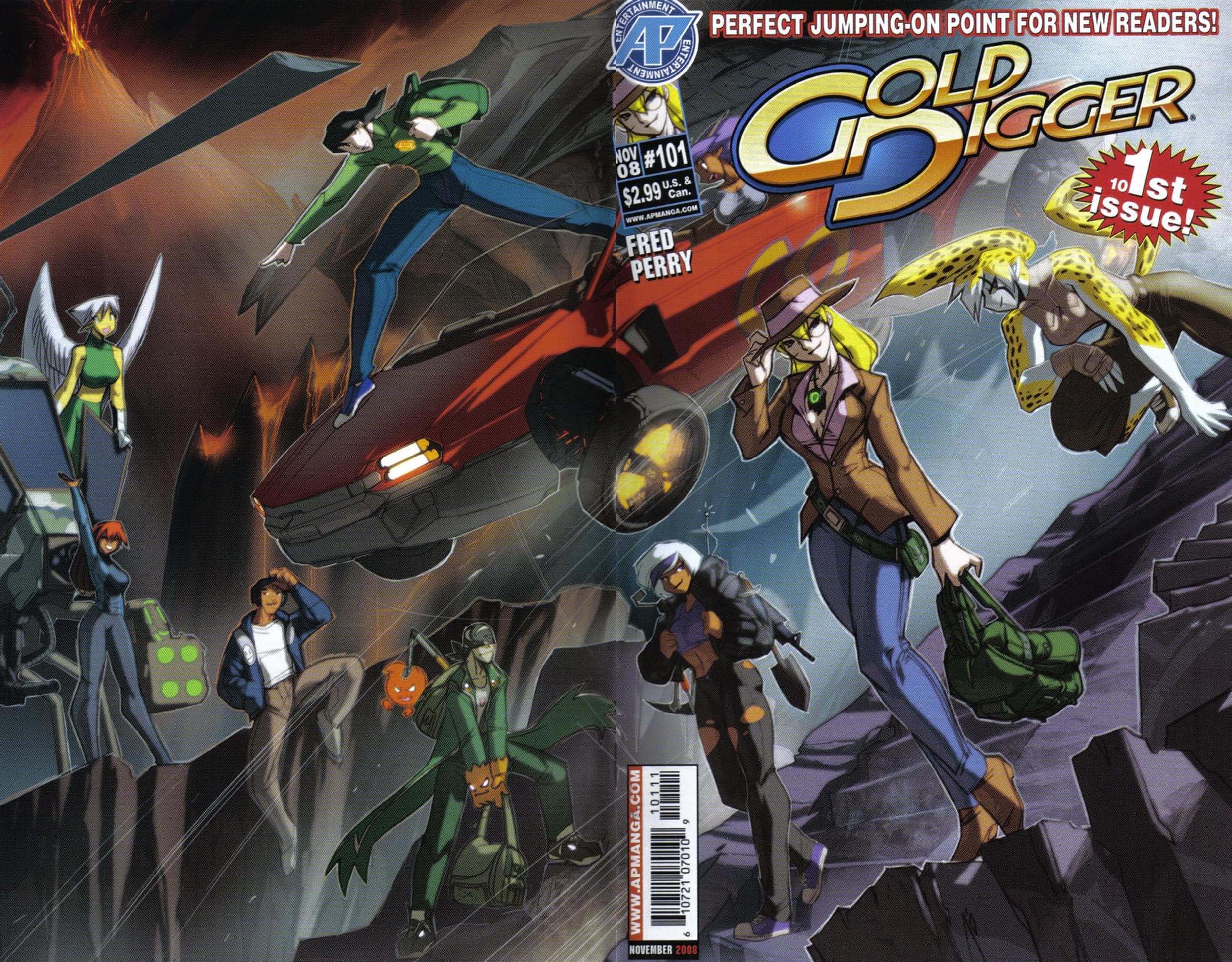 Gold Digger #101 cover