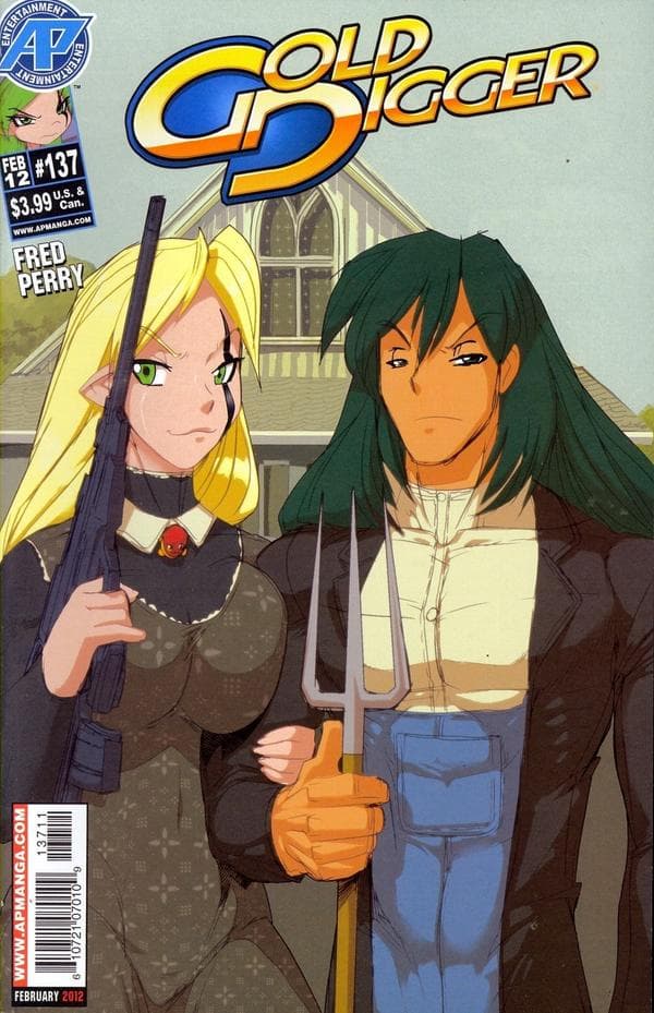 Gold Digger #137 cover