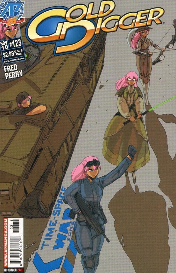 Gold Digger #123 cover