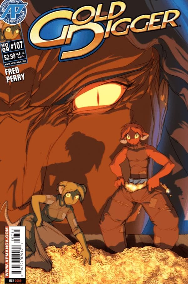 Gold Digger #107 cover
