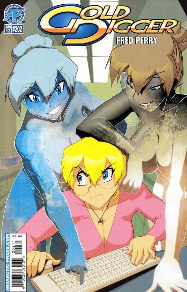 Gold Digger #202 cover