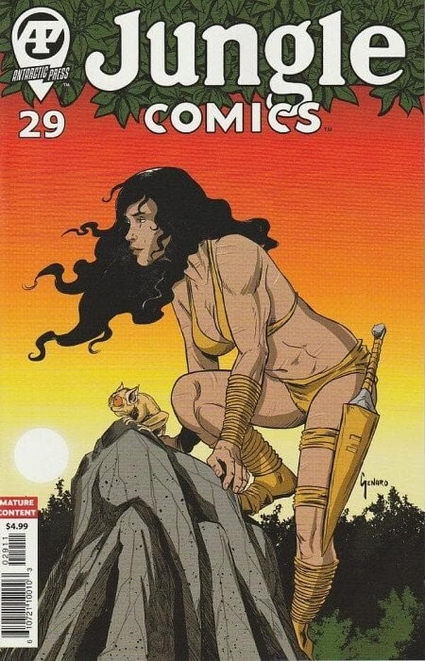 Jungle Comics #29 cover