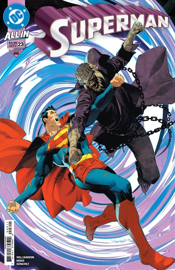 Superman #23 cover
