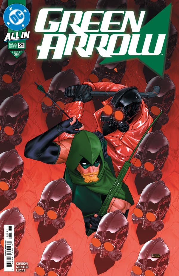 Green Arrow #21 cover