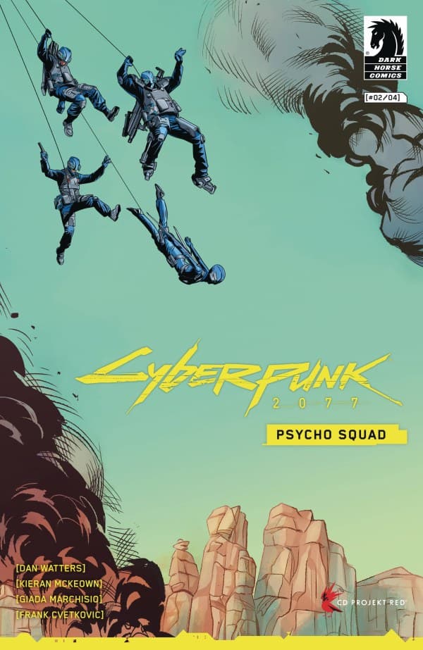 Cyberpunk 2077: Psycho Squad #2 cover