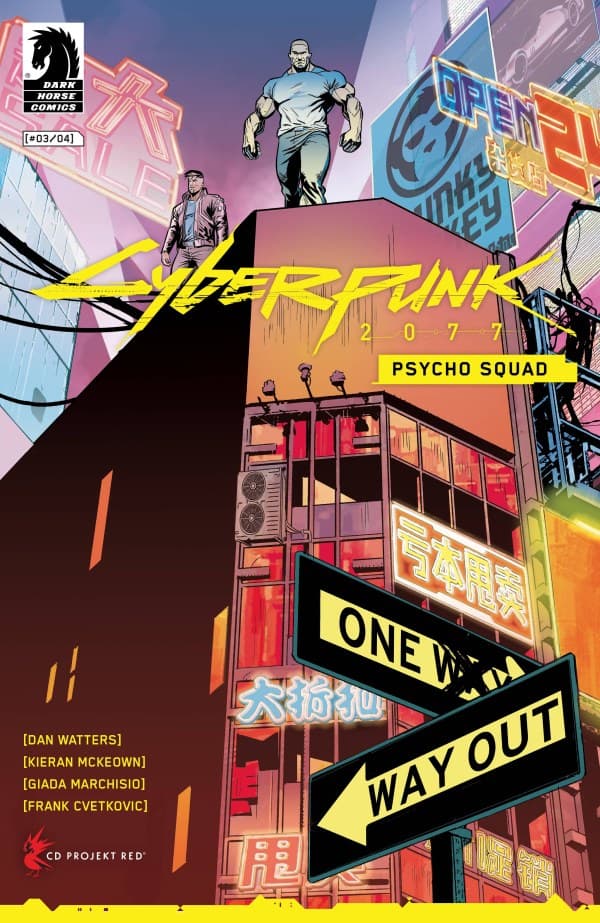 Cyberpunk 2077: Psycho Squad #3 cover