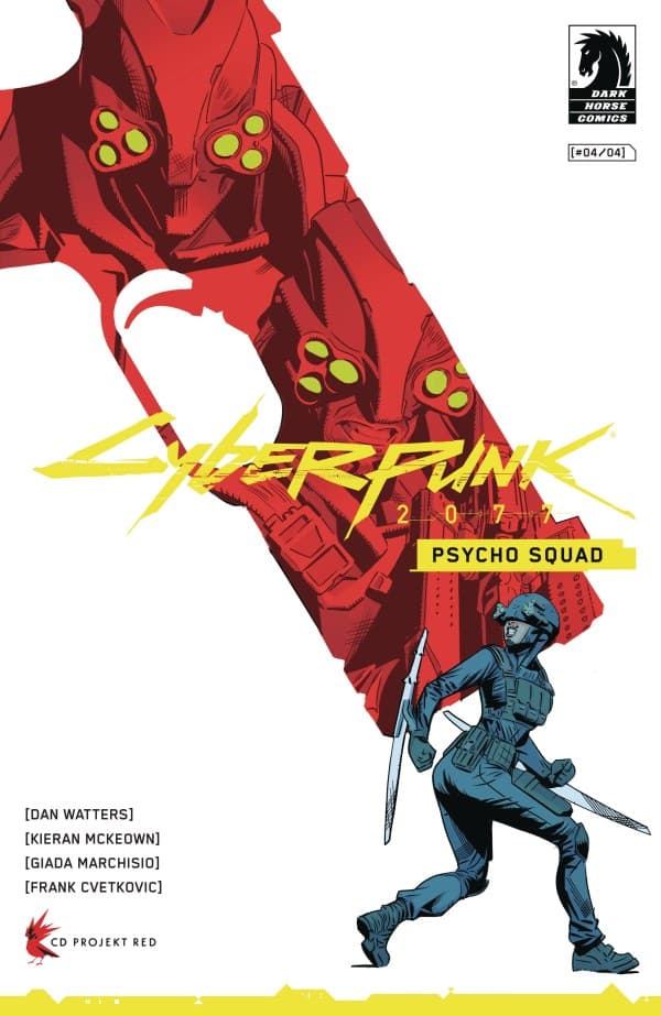 Cyberpunk 2077: Psycho Squad #4 cover