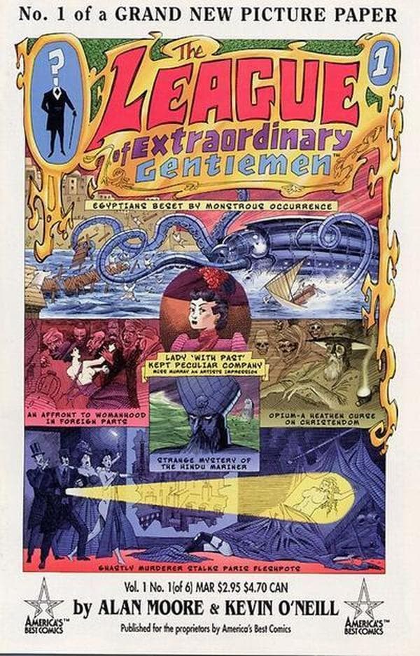 The League of Extraordinary Gentlemen #1 cover