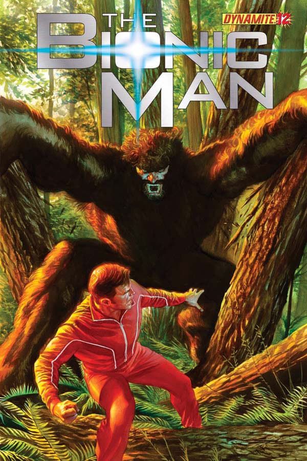 Bionic Man #12 cover