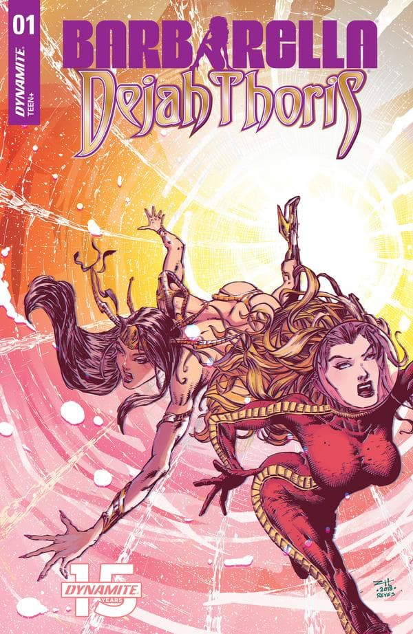 Barbarella / Dejah Thoris cover — © Dynamite Entertainment