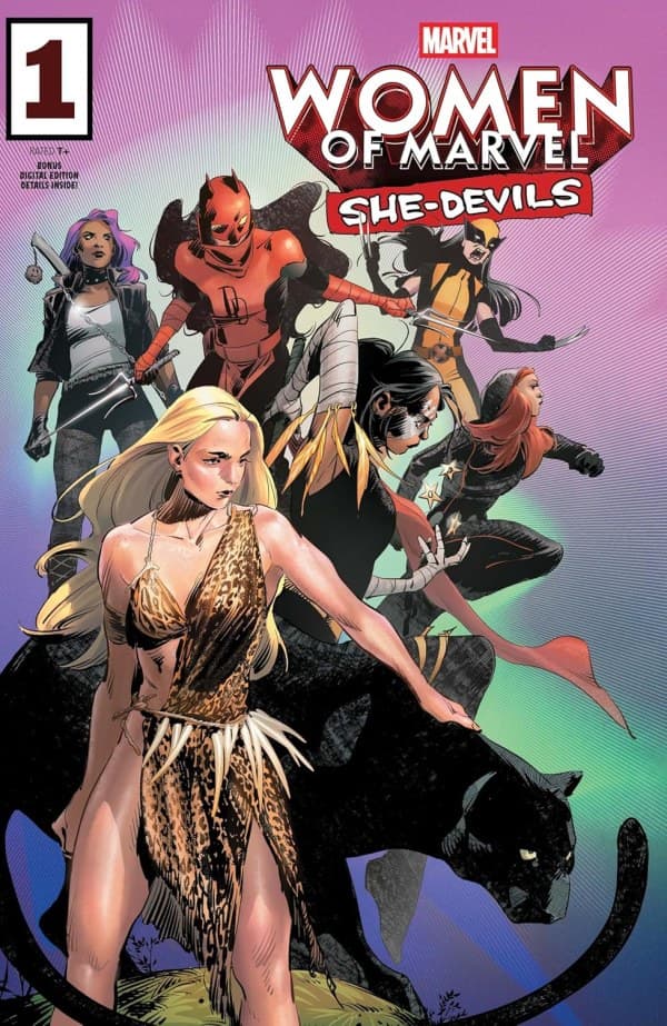 Women of Marvel: She-Devils #1 cover