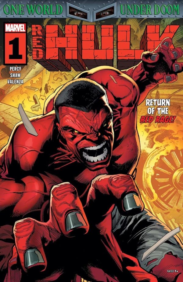 Red Hulk #1 cover