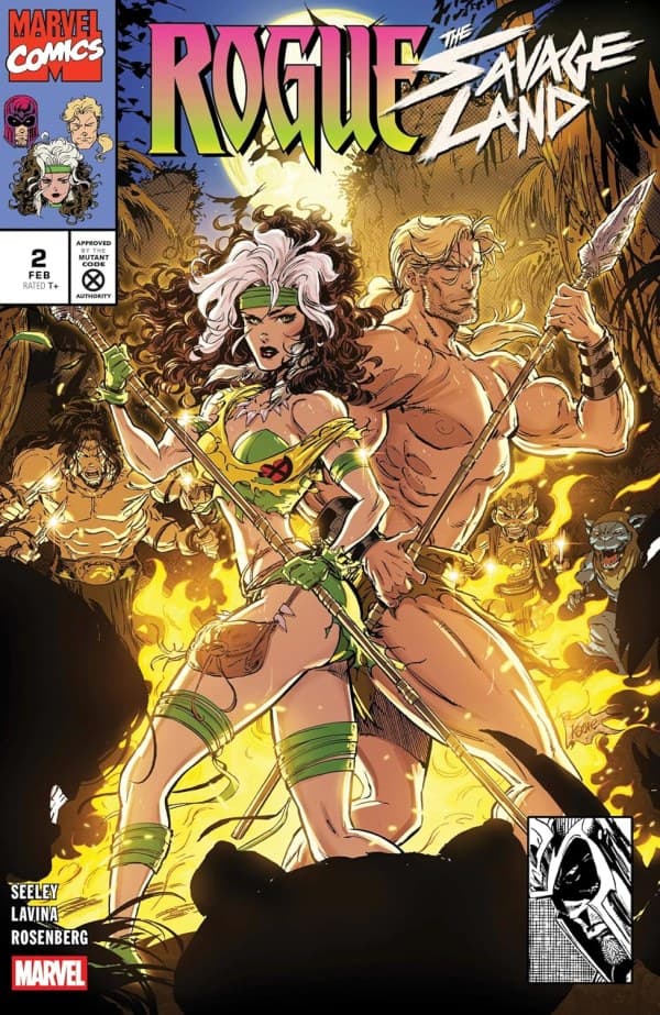Rogue: The Savage Land #2 cover
