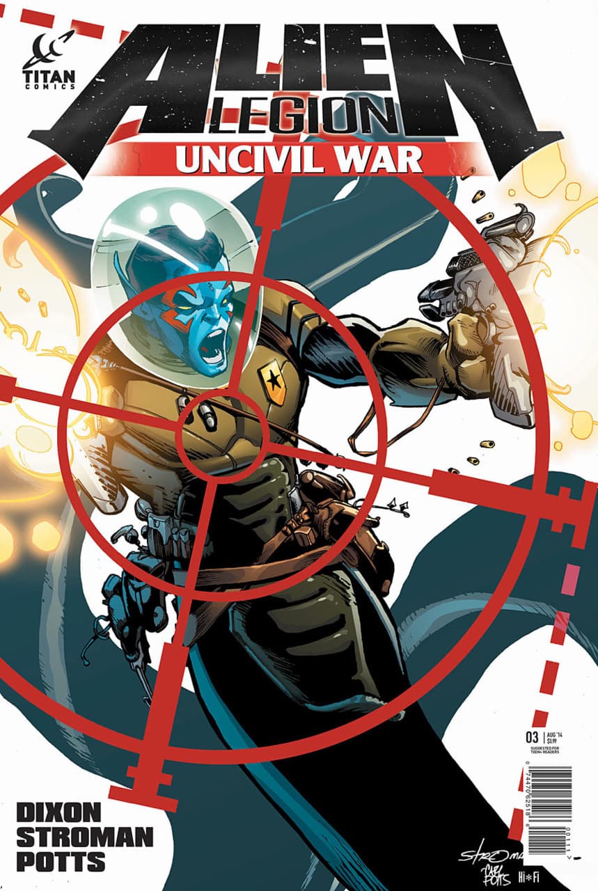 Alien Legion: Uncivil War #3 cover