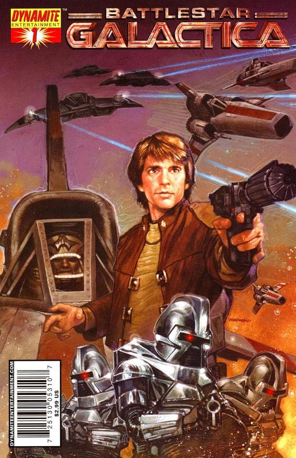 Classic Battlestar Galactica #1 cover