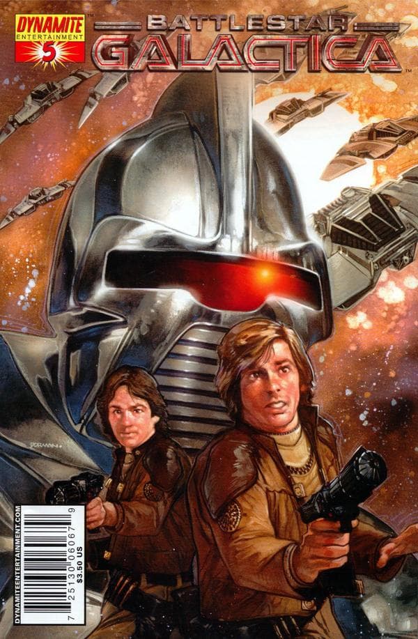 Classic Battlestar Galactica #5 cover