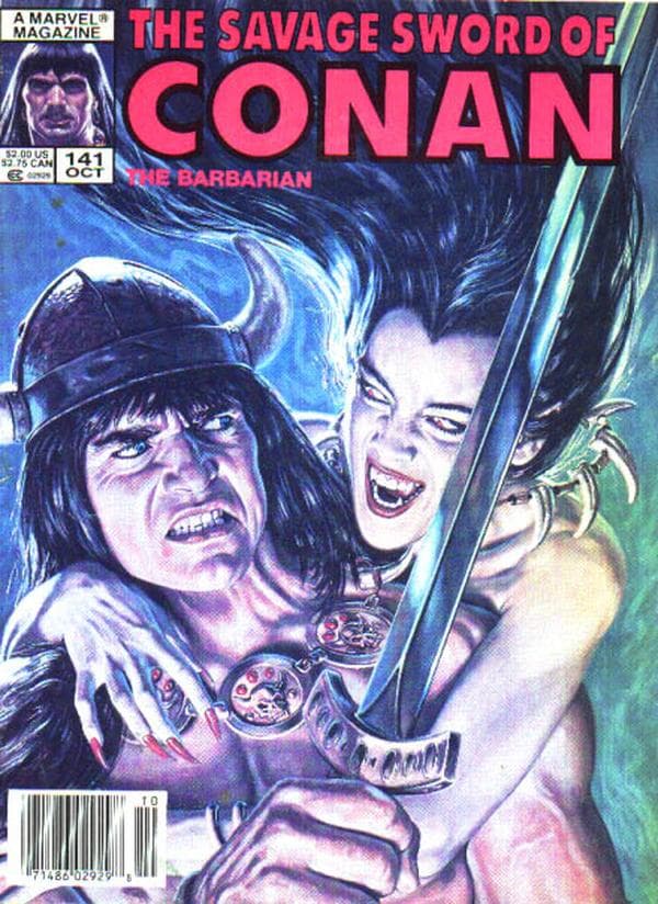 The Savage Sword of Conan #141