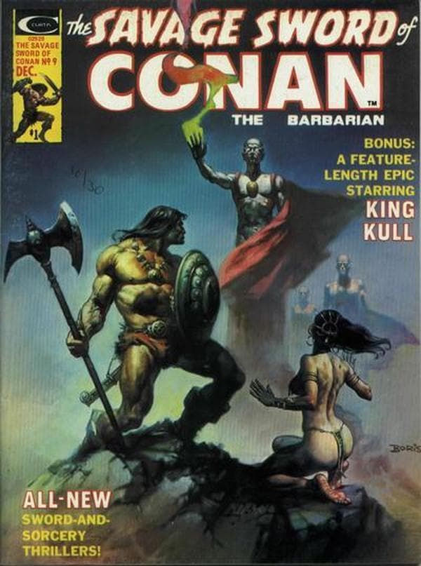 The Savage Sword of Conan #9 cover