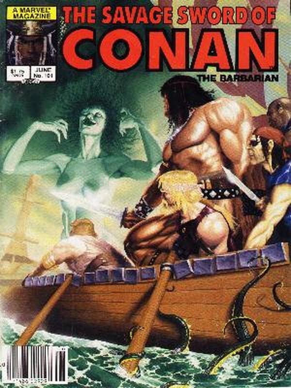 The Savage Sword of Conan #101