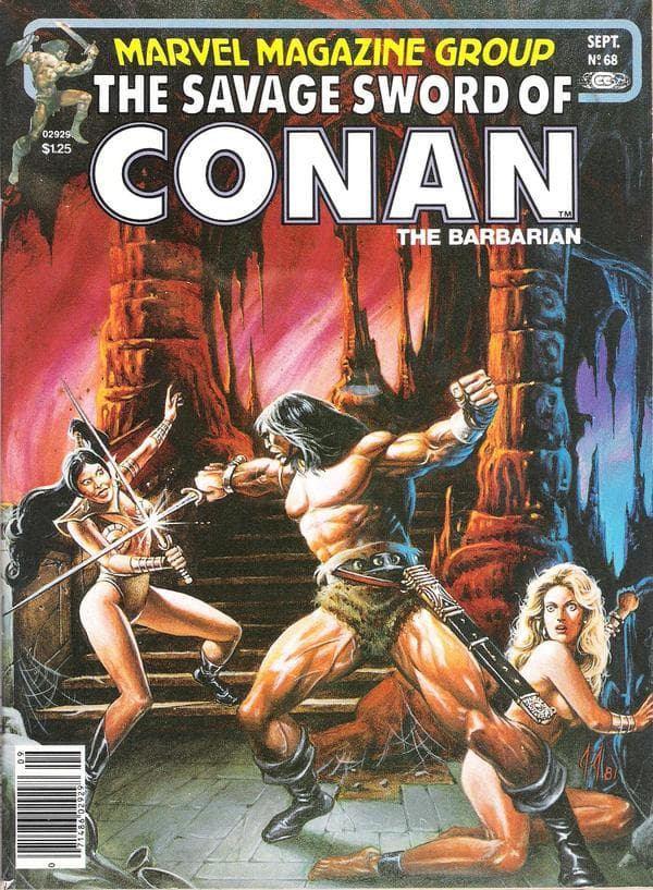 The Savage Sword of Conan #68 cover