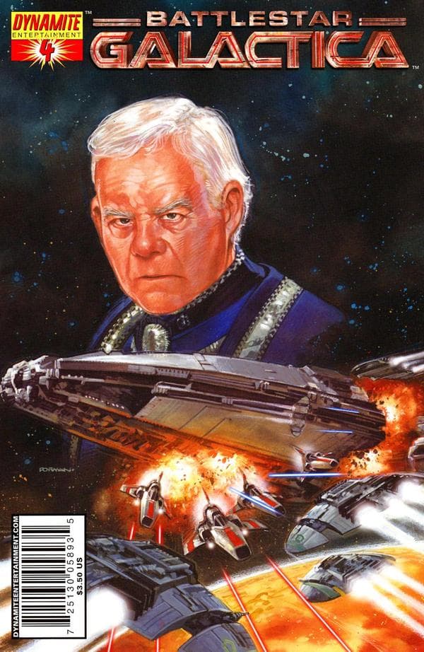 Classic Battlestar Galactica #4 cover