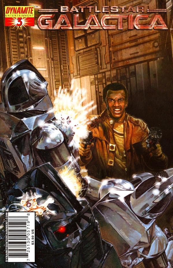 Classic Battlestar Galactica #3 cover