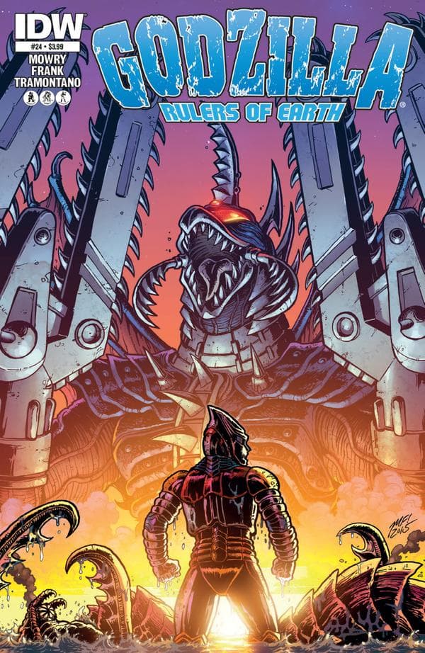 Godzilla: Rulers of Earth #24 cover