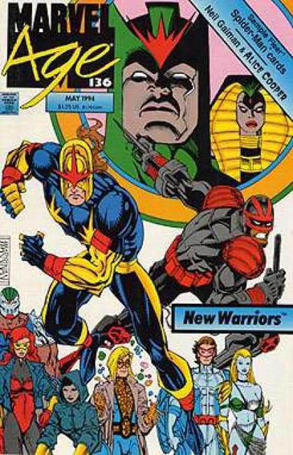 Marvel Age #136 cover
