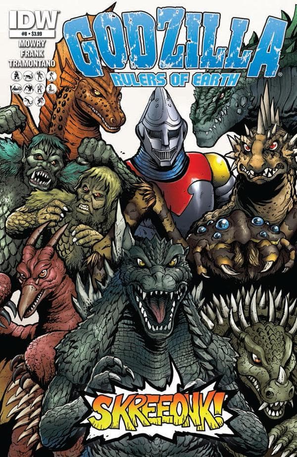 Godzilla: Rulers of Earth #8 cover