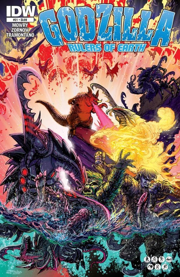 Godzilla: Rulers of Earth #21 cover