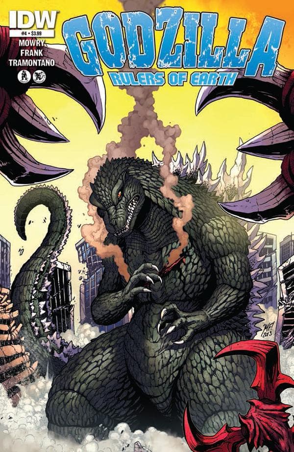 Godzilla: Rulers of Earth #4 cover
