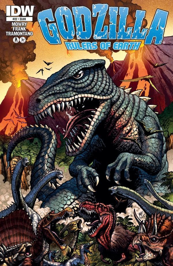Godzilla: Rulers of Earth #22 cover