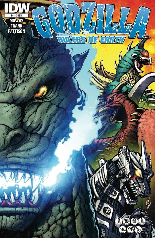 Godzilla: Rulers of Earth #1 cover