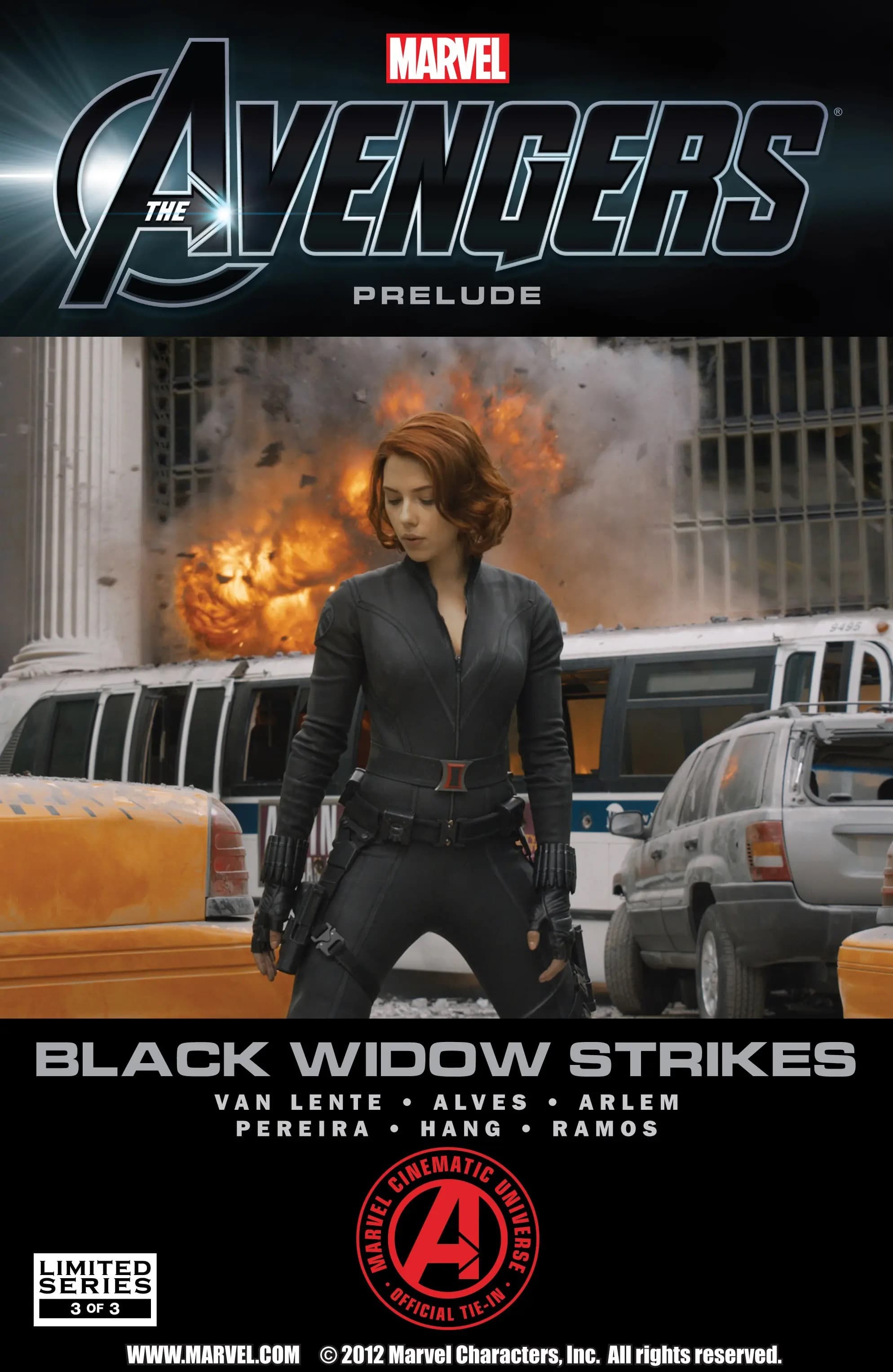 The Avengers Prelude: Black Widow Strikes #3 cover