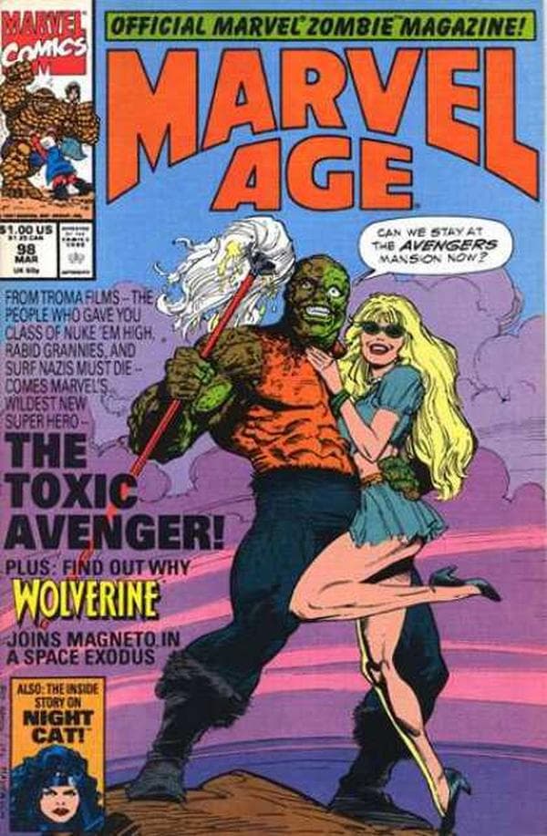 Marvel Age #98 cover