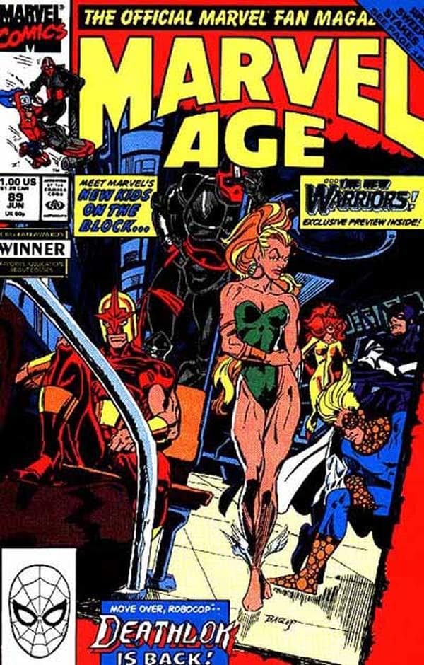 Marvel Age #89 cover