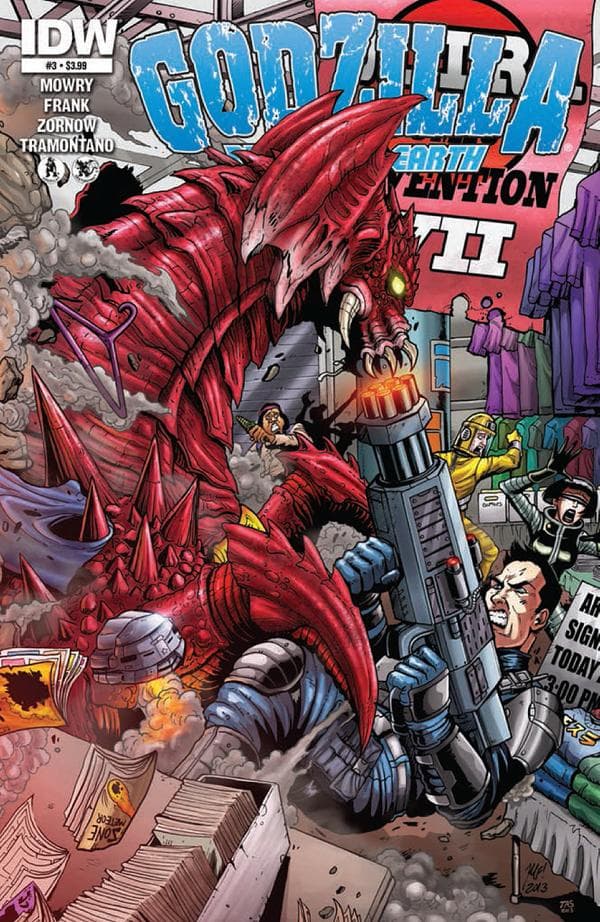 Godzilla: Rulers of Earth #3 cover