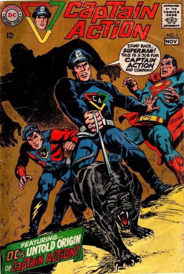 Captain Action #1 cover
