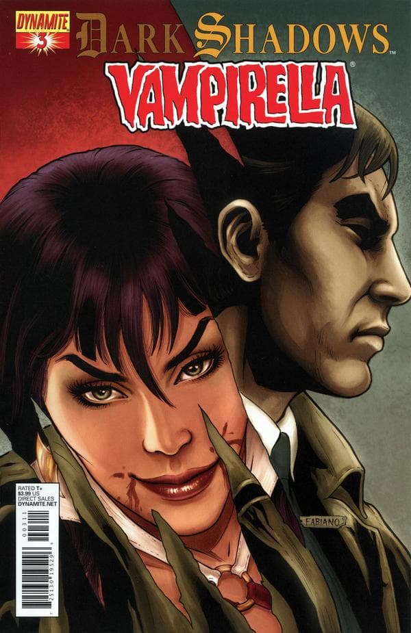 Dark Shadows / Vampirella #3 cover