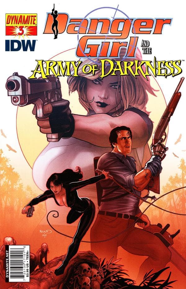 Danger Girl and the Army of Darkness #3 cover