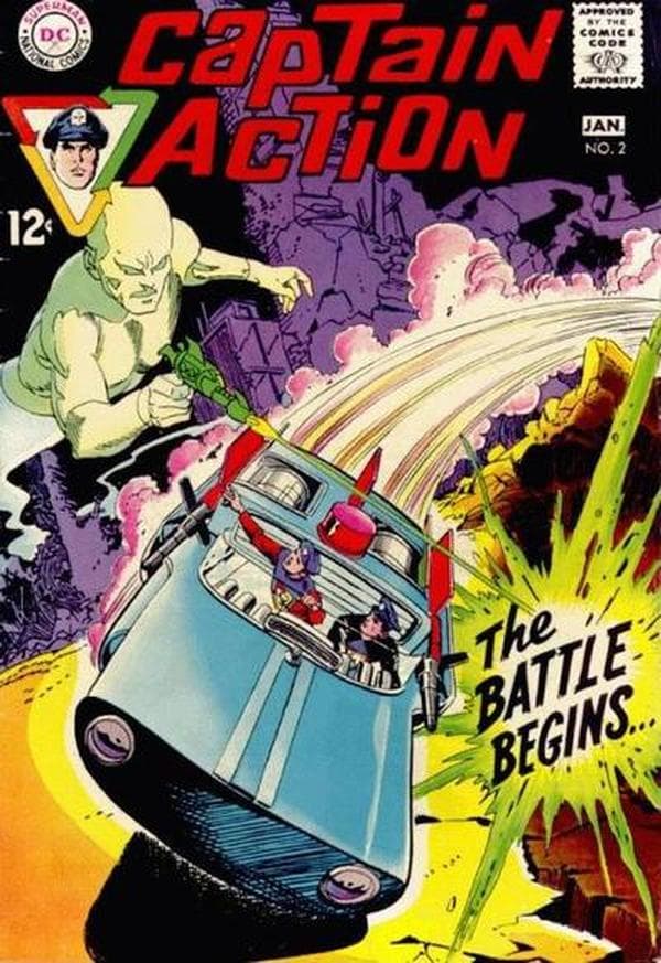 Captain Action #2 cover